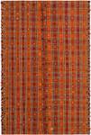 Teppich Jajim XCVI Orange - Textil - 140 x 1 x 214 cm