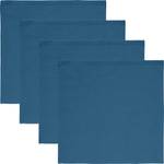 Serviette 4er-Pack 207746 Blau