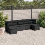 Gartensitzgruppe K2368(7-tlg) Schwarz