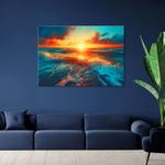 KUNSTDRUCK Radiant Ocean Sunset 1 60 x 40 cm