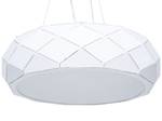 Lampe suspension CESANO Blanc - Métal - 40 x 121 x 40 cm