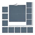 40 x Bodenschutzmatte grau Grau - Kunststoff - 60 x 1 x 60 cm