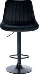 Tabouret de bar Toni Lot de 2 Noir