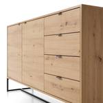 Buffet AMBER SB153 2D4D Beige - Bois manufacturé - Matière plastique - 153 x 89 x 39 cm