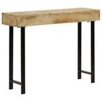 Konsolentisch 246977 Braun - Metall - Massivholz - Holzart/Dekor - 30 x 79 x 102 cm