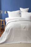 Aegina Double Patch Decke aus 200x220 Blau - Textil - 200 x 1 x 220 cm