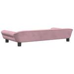 Lit pour chien 3015978 Rose foncé - 100 x 21 x 50 cm