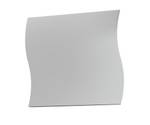 Miroir Ettore cm 71x2h60 Blanc - Bois manufacturé - 110 x 60 x 2 cm