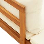 Banc de jardin (lot de 2) 3014466-1 Blanc crème