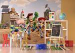 Fototapete Toy Story Naturfaser - Textil - 360 x 270 x 270 cm