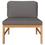 Garten-Lounge-Set (2-teilig) 3006492-1 Grau - Holzwerkstoff - Holzart/Dekor - 66 x 60 x 66 cm