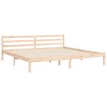 Bettgestell-K-22266 Braun - Holzwerkstoff - 206 x 100 x 206 cm