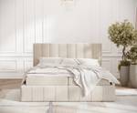 Boxspringbett Moretti Beige - Breite: 180 cm