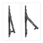 4x heurtoirs de porte antiquité en fonte Marron - Métal - 10 x 18 x 4 cm