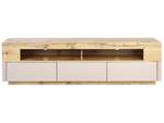 Meuble TV ANTONIO Beige - Marron - Bois manufacturé - 160 x 40 x 45 cm