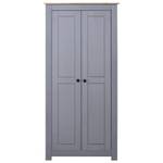 Kleiderschrank 298754 Grau - Breite: 80 cm