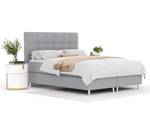 Boxspringbett Chanton Grau - Breite: 160 cm