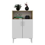 Beistellschrank Lebesby Braun - Holzwerkstoff - 60 x 95 x 30 cm