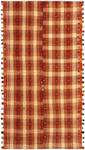 Teppich Jajim CIV Rot - Textil - 142 x 1 x 266 cm