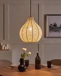 Lampe suspension GUAVA Beige - Fibres naturelles - 33 x 215 x 33 cm