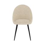 Chaise Rona (Lot de 2) Blanc - Textile - 51 x 82 x 53 cm