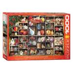 Puzzle Weihnachtsornamente 1000 Teile Papier - 26 x 6 x 36 cm