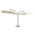 Parasol double 3001709 Blanc crème