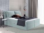 Boxspringbett Doppelbett Pinet Hellgrau - Breite: 140 cm