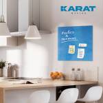 Design-Glas Memoboard Print Blau