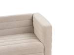 2-Sitzer Sofa HOFN Beige - Schwarz - Taupe