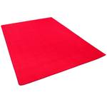 Trend Velours Teppich Joy Rot - 100 x 100 cm