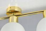 Goldene Milchglas III Pendelleuchte