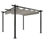 Gartenpavillon 3012227 Creme - Tiefe: 300 cm