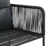 Chaise de salle à manger Noir - Polyrotin - 52 x 67 x 52 cm