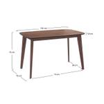 Tables & Bureau Oman Marron foncé