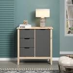 Commode Latera Verre gris - Gris