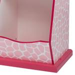 Meuble de rangement enfant en bois Rose foncé - Bois massif - 36 x 48 x 82 cm