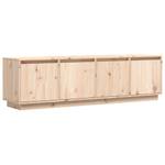 TV-Schrank D709 Braun - Massivholz - 37 x 45 x 156 cm