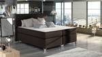 Boxspringbett ELEGANCE Bronze - Breite: 160 cm