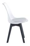 Lot de 4 chaises ESBJERG Blanc