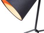 Kinderlampen MOOKI Schwarz - Orange - Metall - 23 x 42 x 28 cm