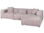 3-Sitzer Sofa DOLVA Schwarz - Grau - Taupe