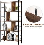 Bücherregal Büroregal Braun - Holzwerkstoff - 30 x 156 x 74 cm