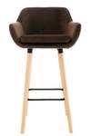 Tabouret de bar Grant Marron