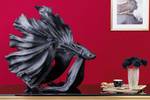 Deko Figur CROWNTAIL Schwarz