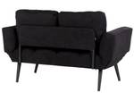 2-Sitzer Sofa BREKKE Schwarz