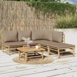 Salon de jardin 3028491-22 (lot de 6) Marron - Taupe