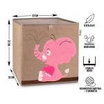 Aufbewahrungsbox Lifeney Elefant Set 2er