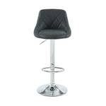 Lot de 2 tabourets de bar MATT Noir