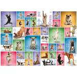 1000 Puzzle Dogs Yoga Teile